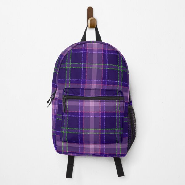 Item preview, Sparkly Purple Green Pink Tartan Pattern designed and sold by webgrrl.