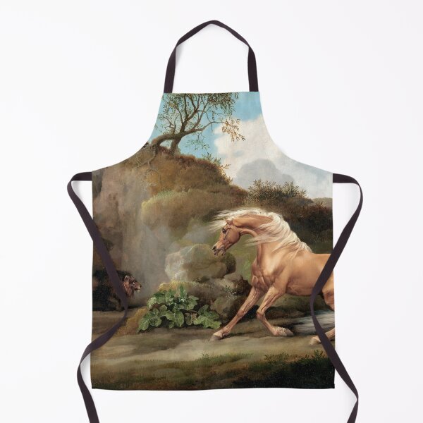 Item preview, Horse Frightened by a Lion 1762-1768 George Stubbs - British Animal Painting designed and sold by Under-TheTable.