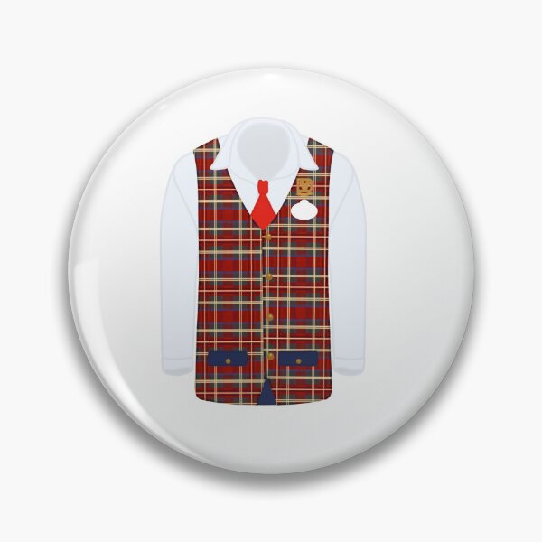 Item preview, DLR Plaid Roles (Plaid Vest B) | Cast Member Costume Shirt designed and sold by Ali Maeve Art.