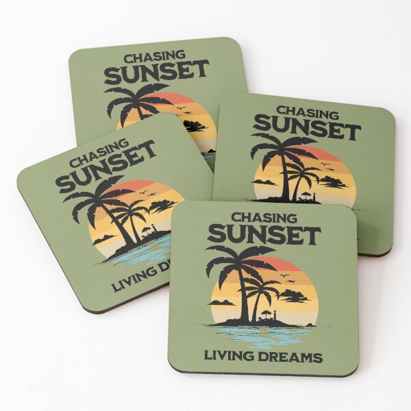 Item preview, Chasing Sunsets, Living Dreams designed and sold by PositivelyPrinted.