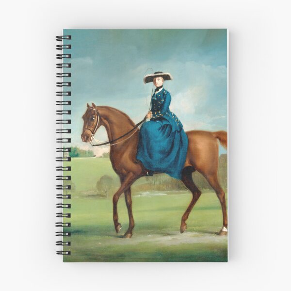 Item preview, The Countess of Coningsby in the Costume of the Charlton Hunt George Stubbs - British Sporting Portrait - 18th Century Equestrian Art designed and sold by Under-TheTable.