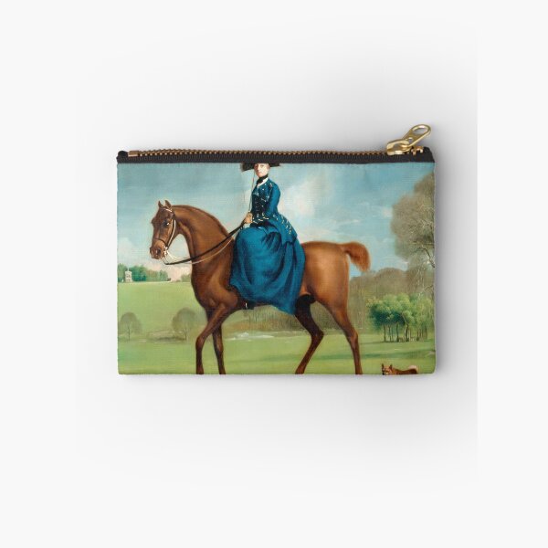 Item preview, The Countess of Coningsby in the Costume of the Charlton Hunt George Stubbs - British Sporting Portrait - 18th Century Equestrian Art designed and sold by Under-TheTable.