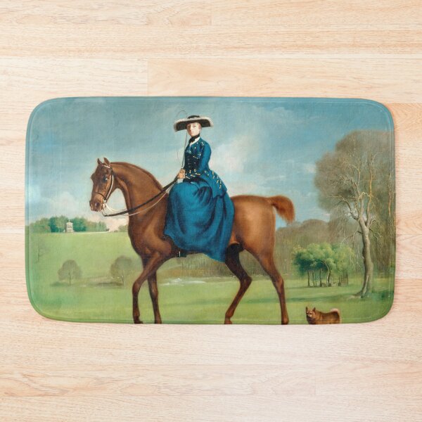 Item preview, The Countess of Coningsby in the Costume of the Charlton Hunt George Stubbs - British Sporting Portrait - 18th Century Equestrian Art designed and sold by Under-TheTable.