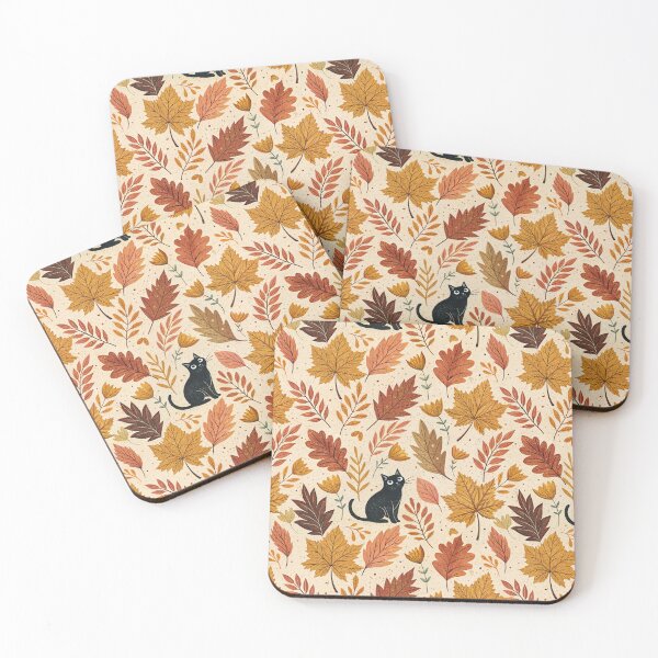 Item preview, A cozy and cute seamless pattern design for autumn designed and sold by Merrylands Artshop.