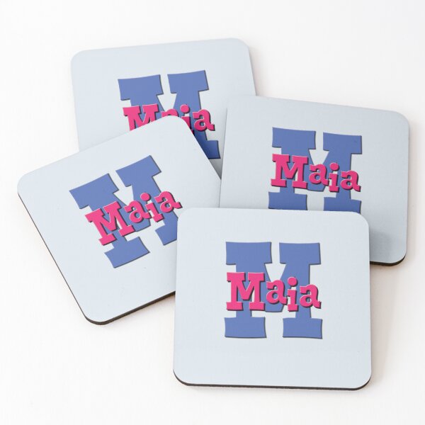 Item preview, M is for Maia, Girl’s and Woman's Name and Initial designed and sold by CharlottePlaceArt.