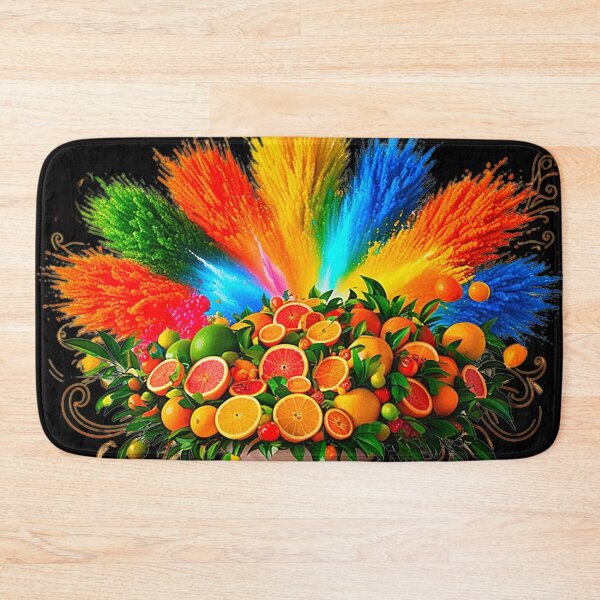Item preview, Vibrant Fruit Explosion Artistry. designed and sold by Alexzonartshop.