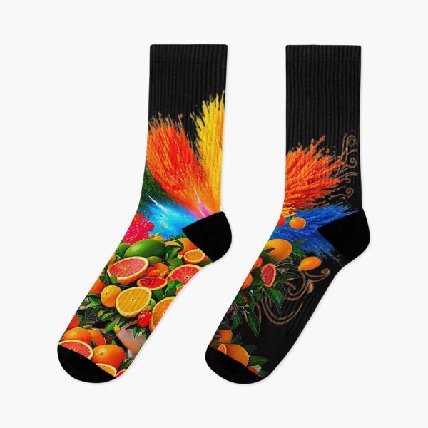 Item preview, Vibrant Fruit Explosion Artistry. designed and sold by Alexzonartshop.