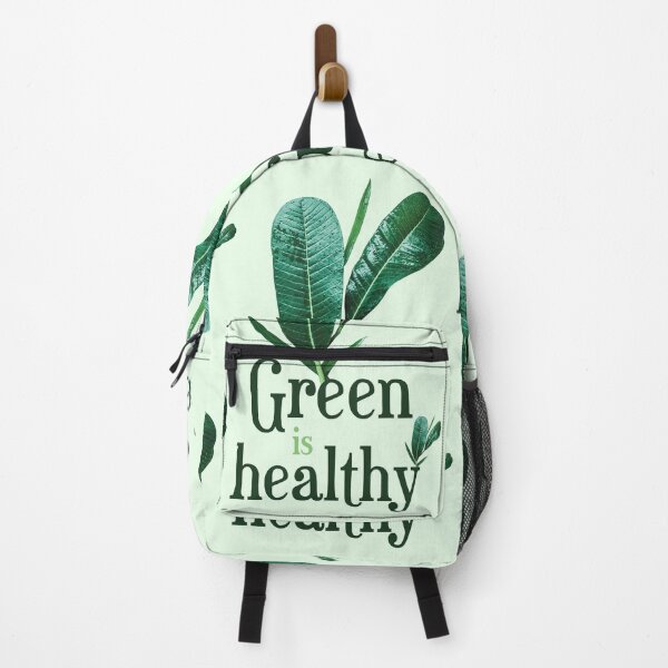 Item preview, Green is Healthy – Nature and Wellness Art designed and sold by Ar Limited Drops.