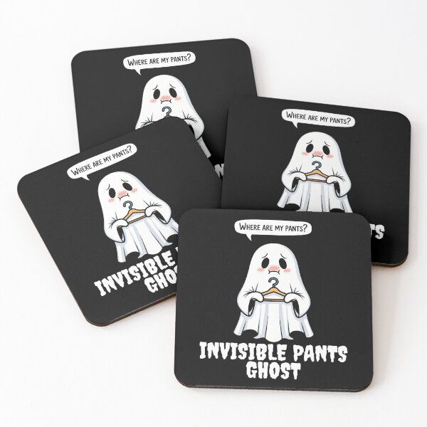 Item preview, INVISIBLE PANTS GHOST - GHOST HALLOWEEN designed and sold by KEF Custom.