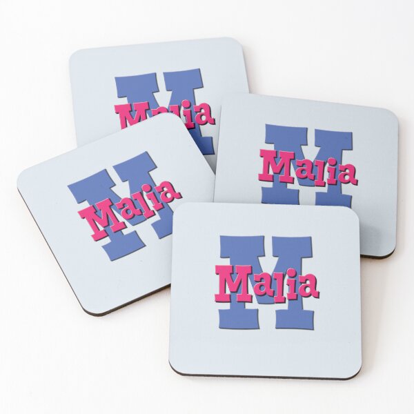 Item preview, M is for Malia, Girl’s and Woman's Name and Initial  designed and sold by CharlottePlaceArt.