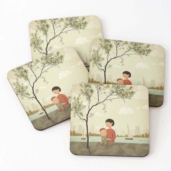 Item preview, Gentle Day by the Water designed and sold by Whimsical Hug.