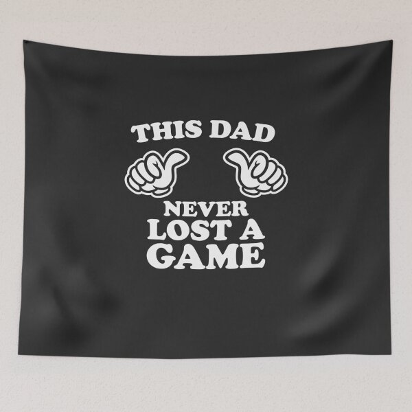 Item preview, This Dad Never Lost A Game designed and sold by shitpostee.