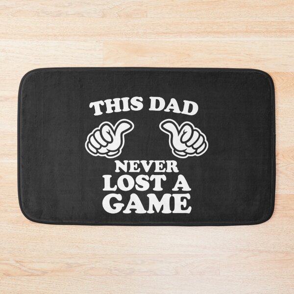 Item preview, This Dad Never Lost A Game designed and sold by shitpostee.