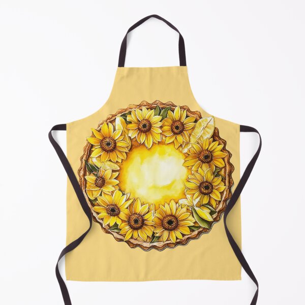 Item preview, Sunflower Cake | Vintage Botanical Kitchen Illustration designed and sold by Plantinum.