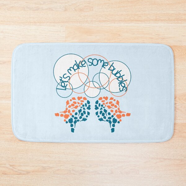 Item preview, Let's make some bubbles funny bathroom and beach designed and sold by mariya-ivanova.