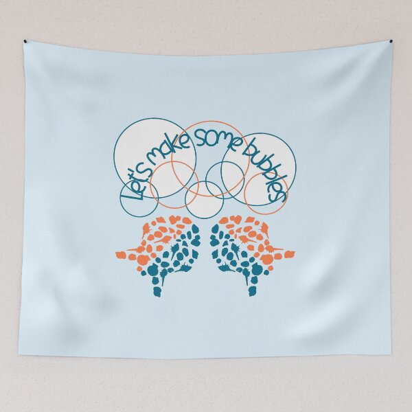 Item preview, Let's make some bubbles funny bathroom and beach designed and sold by mariya-ivanova.