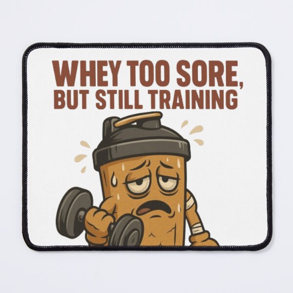 Item preview, WHEY TOO SORE, BUT STILL TRAINING designed and sold by Slvdrxx.