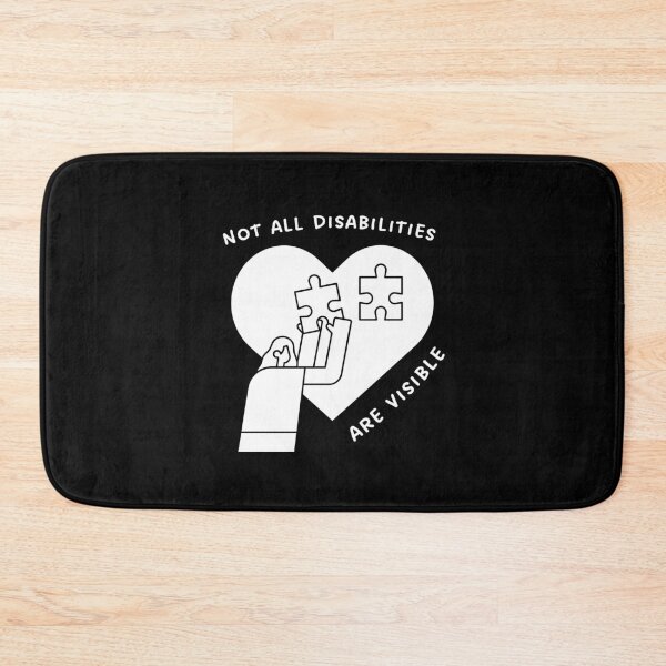 Item preview,  Not all disabilities are visible. black & white designed and sold by Shanyacreates.