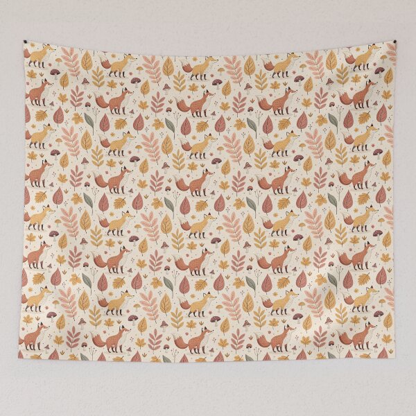 Item preview, A cutesy fall pattern designed and sold by Merrylands Artshop.