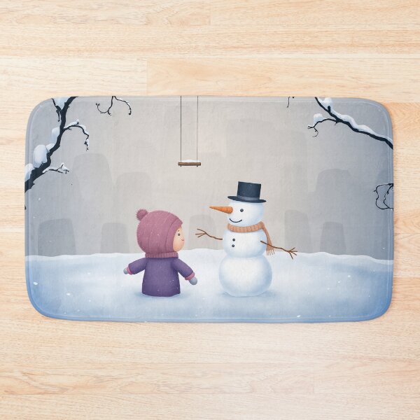 Item preview, Winter Chat with a Snowman designed and sold by Whimsical Hug.