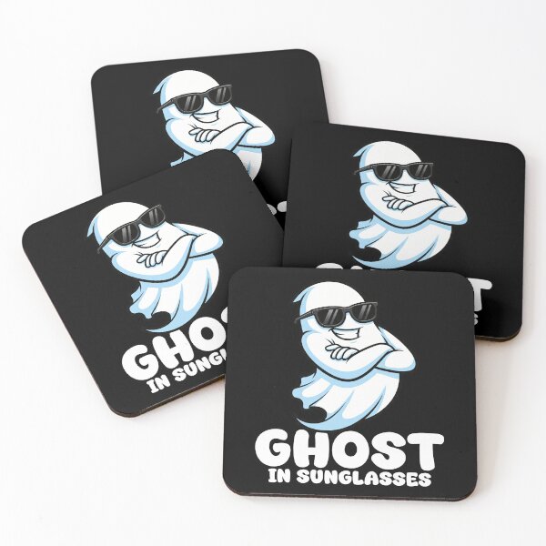 Item preview, GHOST IN SUNGLASSES - GHOST HALLOWEEN designed and sold by KEF Custom.