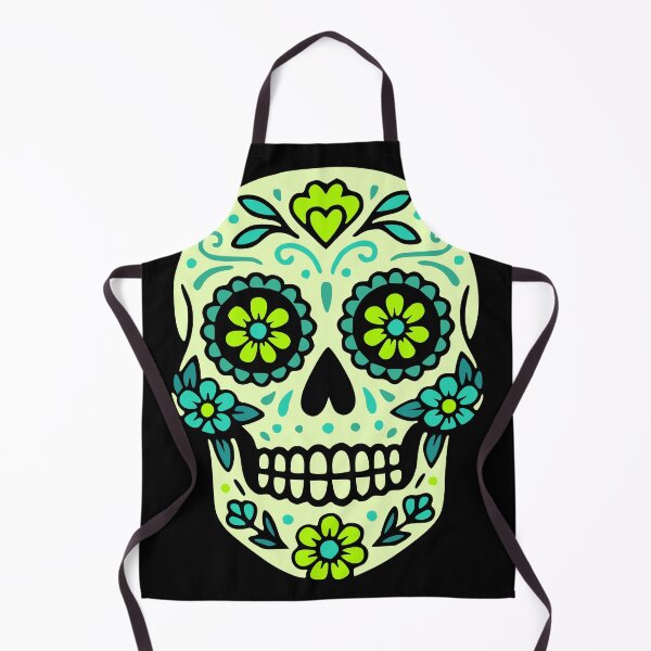 Item preview, Traditional Mexican skull illustration designed and sold by nkhookysun.