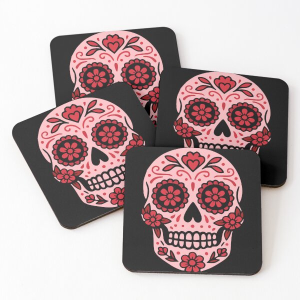 Item preview, Traditional Mexican skull illustration designed and sold by nkhookysun.