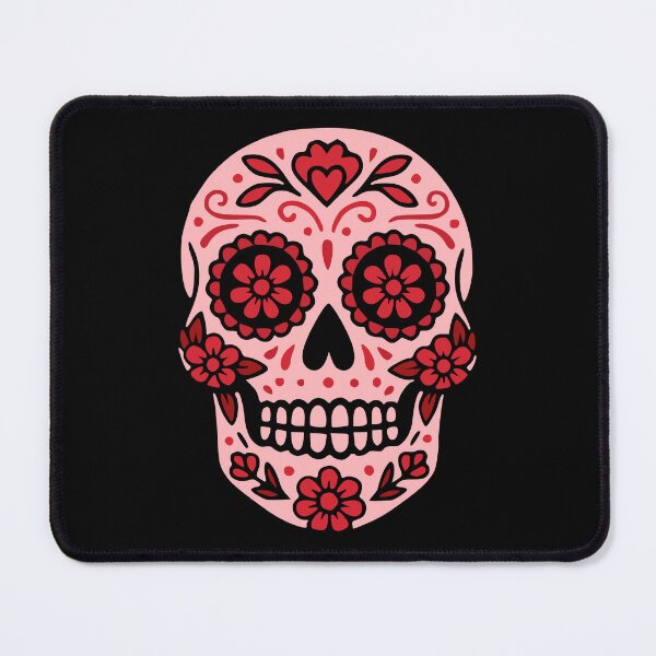 Item preview, Traditional Mexican skull illustration designed and sold by nkhookysun.