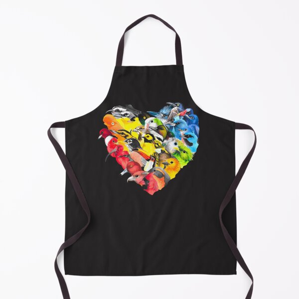 Item preview, Aclu Fundraiser Rainbow Bird Heart (1) designed and sold by yagsygnami.