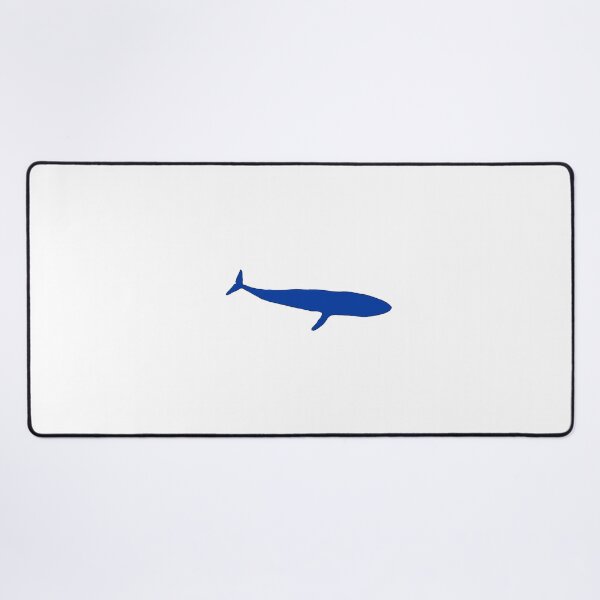 Item preview, Blue silhouette of Blue Whale designed and sold by Undonemadenew.