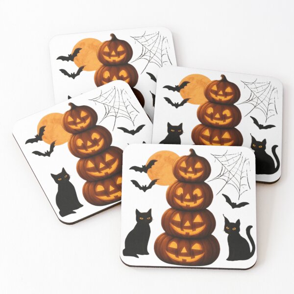 Item preview, Halloween Spooky Pumpkin Stack designed and sold by kharatsuchita.