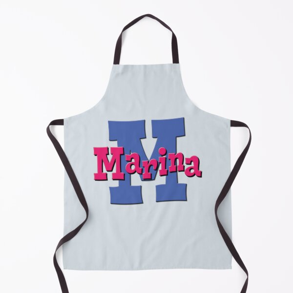 Item preview, M is for Marina, Girl’s and Woman's Name and Initial designed and sold by CharlottePlaceArt.