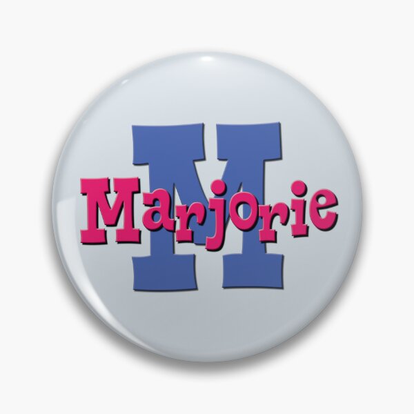 Item preview, M is for Marjorie, Girl’s and Woman's Name and Initial designed and sold by CharlottePlaceArt.