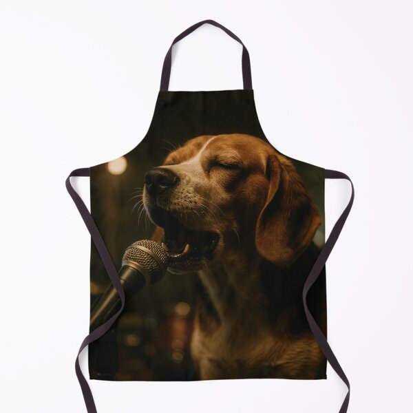 Item preview, Beagle Singing with Soulful Garage Band Emotion designed and sold by Flying Doggo.