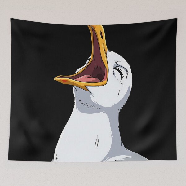 Item preview, Laughing Seagull designed and sold by Funny Vintage Stickers And T-Shirts.