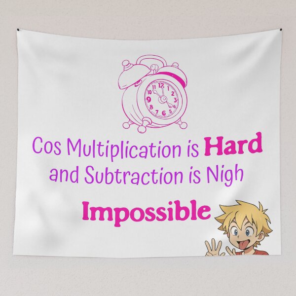Item preview, Make Everyday Count" Funny Maths Quote designed and sold by ArtisticDesignsbyLinda.