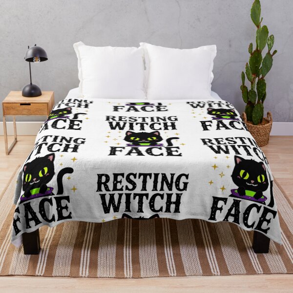 Item preview, Resting Witch Face – Sarcastic Halloween Quote for Witches designed and sold by SnarkyTextStudiO.