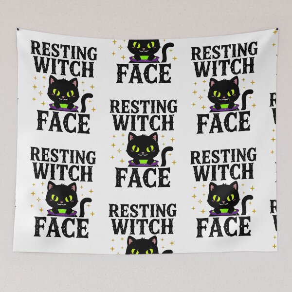 Item preview, Resting Witch Face – Sarcastic Halloween Quote for Witches designed and sold by SnarkyTextStudiO.