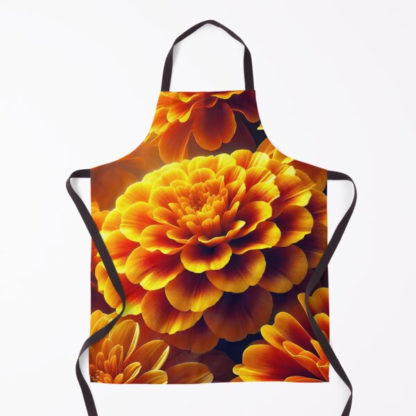 Item preview, Bright marigolds – floral splendor in orange and gold designed and sold by Eric Nagel.