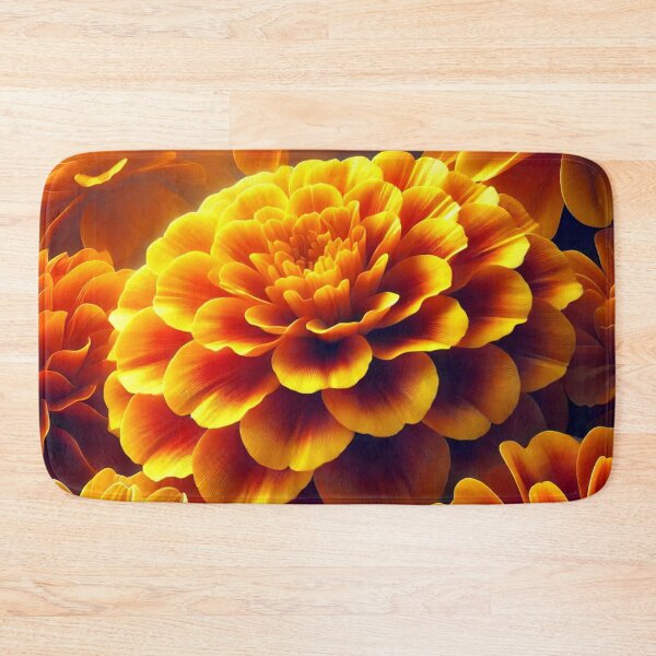 Item preview, Bright marigolds – floral splendor in orange and gold designed and sold by Eric Nagel.
