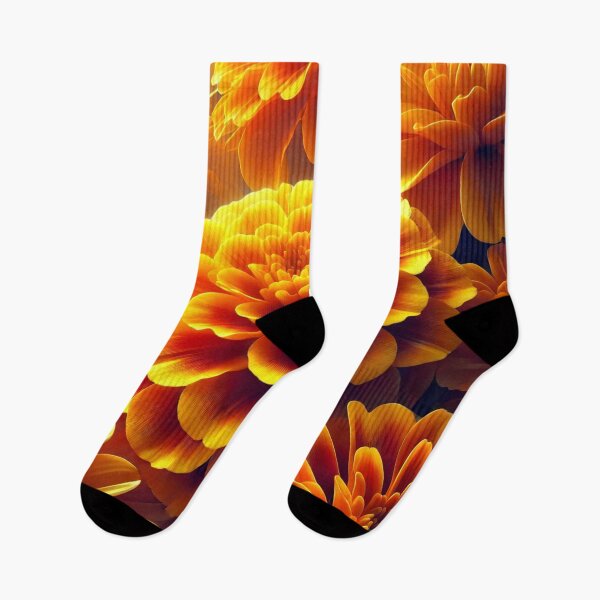 Item preview, Bright marigolds – floral splendor in orange and gold designed and sold by Eric Nagel.