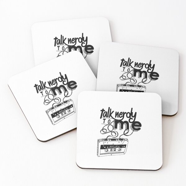 Item preview, Talk Nerdy to Me Cassette Tape | Retro Nerdy T-Shirt Design designed and sold by Colorful-Garden.