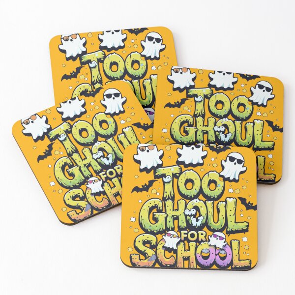 Item preview, Too Ghoul for School – Funny Spooky Halloween Quote Design designed and sold by SnarkyTextStudiO.