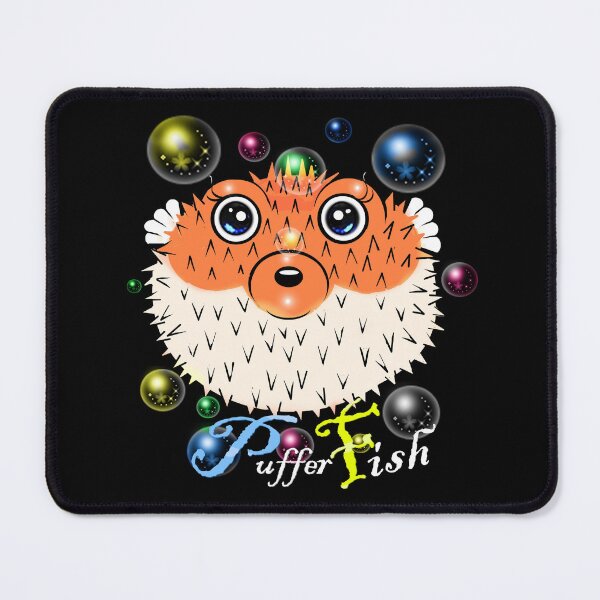 Item preview, Happy Puffer Fish designed and sold by Shirley cute art .