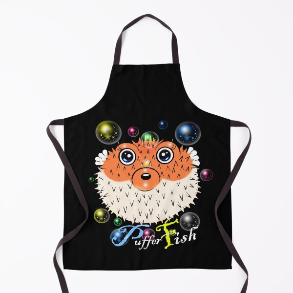 Item preview, Happy Puffer Fish  designed and sold by Shirley cute art .