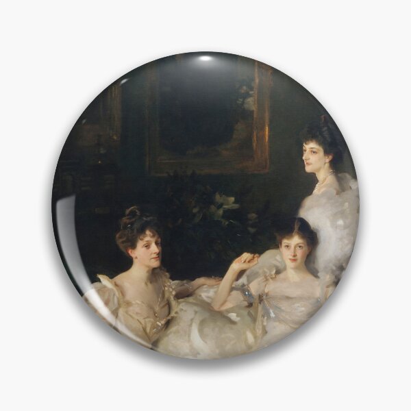 Item preview, The Wyndham Sisters 1899 John Singer Sargent - Edwardian Society Portrait - British High Society Art designed and sold by Under-TheTable.