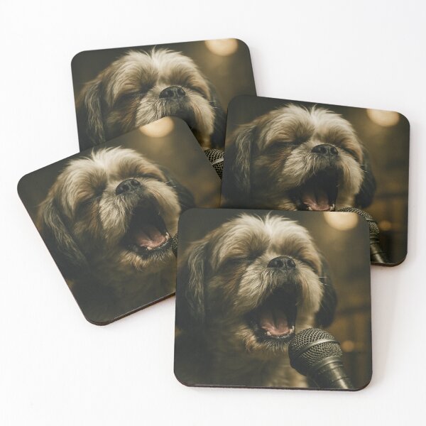 Item preview, Shih Tzu Singing with Emotional Garage Band Style designed and sold by Flying Doggo.