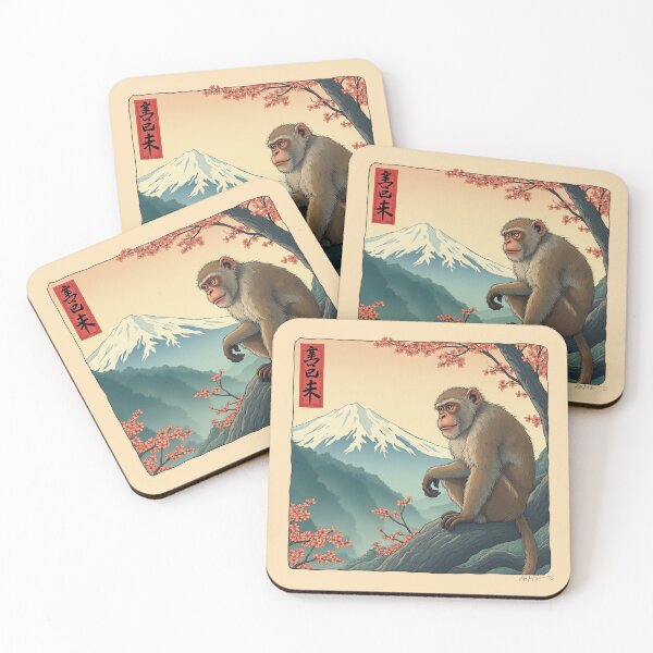 Item preview, japanese macaque designed and sold by Atlantico54.