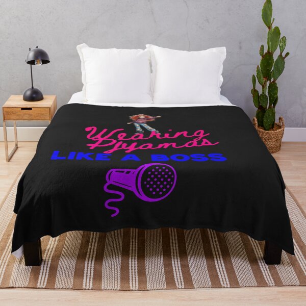 Item preview, Wearing Pyjamas Like a Boss designed and sold by ArtisticDesignsbyLinda.