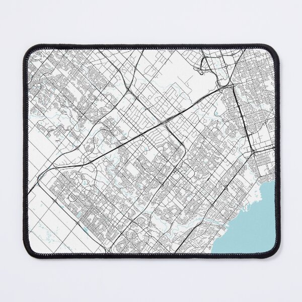 Item preview, Mississauga City Map of Ontario, Canada - Circle designed and sold by deMAP.